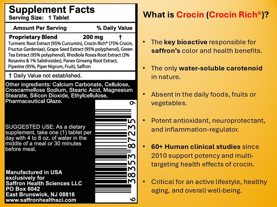 Crocin Rich Plus para el ánimo