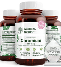 Cromo en tabletas de Natural Nutra