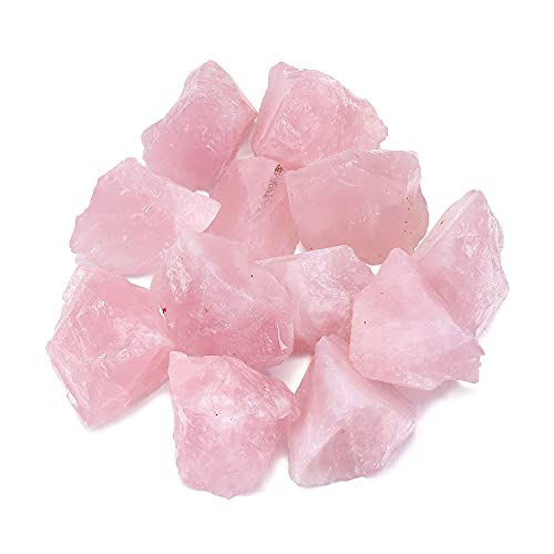 Cuarzos rosa crudos para sanación