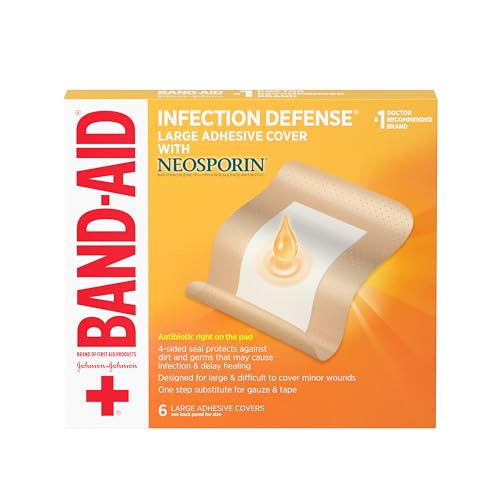 cubiertas adhesivas para heridas grandes