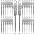 cucharilla de acero inoxidable para limpieza de cerumen