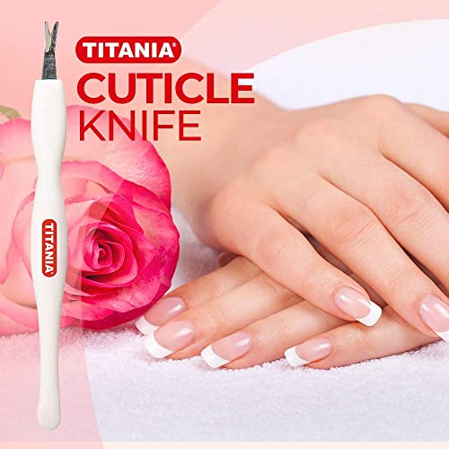 cuchillo para cutículas antioxidante y duradero