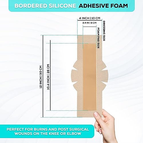 cuidado de heridas con vendajes absorbentes