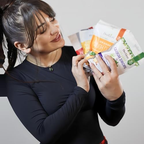 Cuidado de la garganta con caramelos