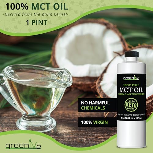 Cuidado de piel con aceite MCT