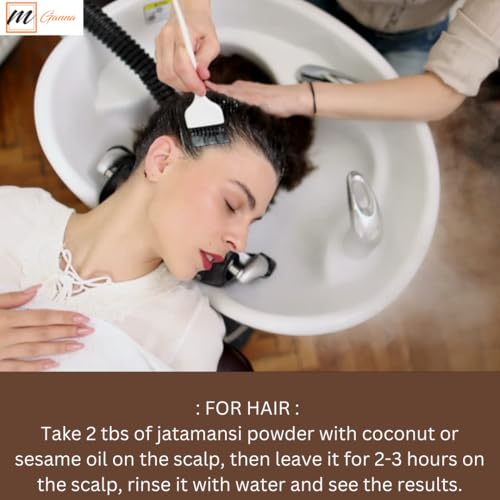 Cuidado del cabello con Polvo de Jatamanshi