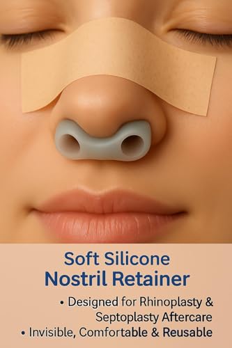 cuidado postquirúrgico con retenedor nasal