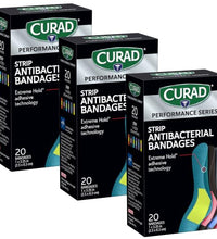 curad banda antibacterial para heridas