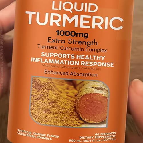 Cúrcuma líquida 1000 mg beneficios para la salud