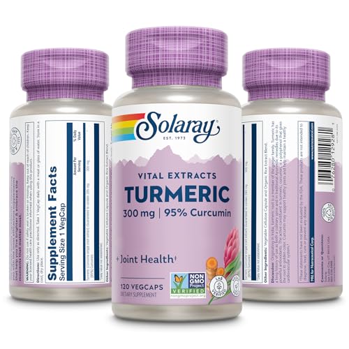 cúrcuma solaray 300 mg vegano