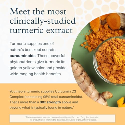 Cúrcuma Youtheory para salud integral