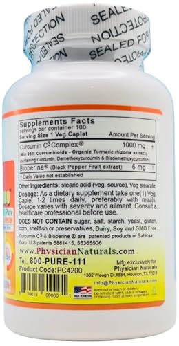 Curcumina de alta absorción 1000 mg
