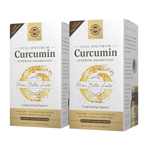 Curcumina Solgar para salud cerebral