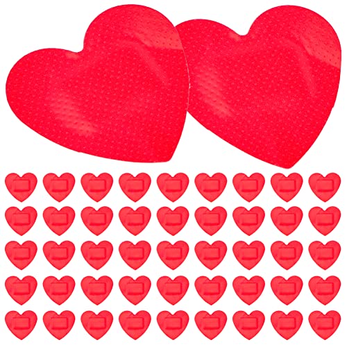 curitas adhesivas en forma de corazón