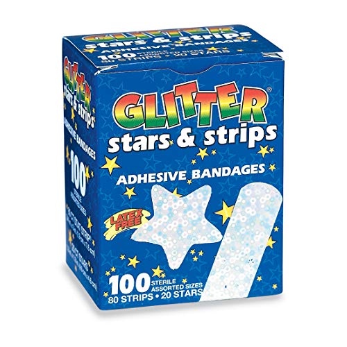 curitas con brillos para niños