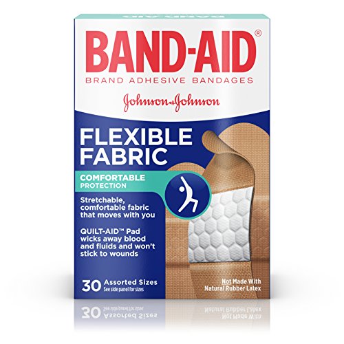 curitas de tela flexibles para heridas