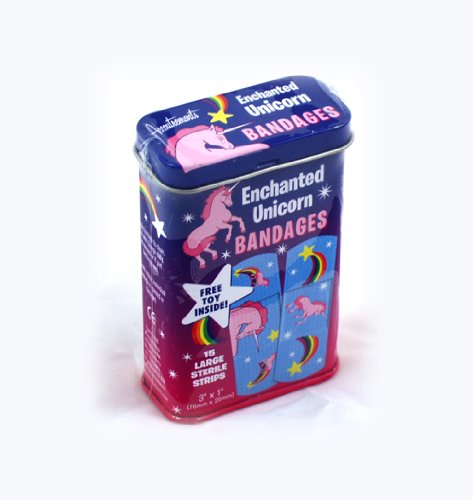 curitas de unicornio divertidas y coloridas