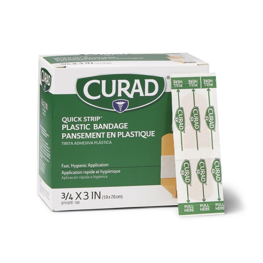 curitas para cortes y raspaduras