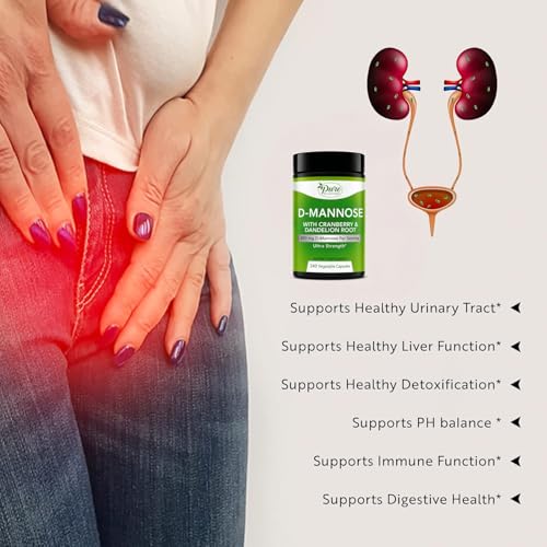 D-Mannosa para prevenir infecciones urinarias