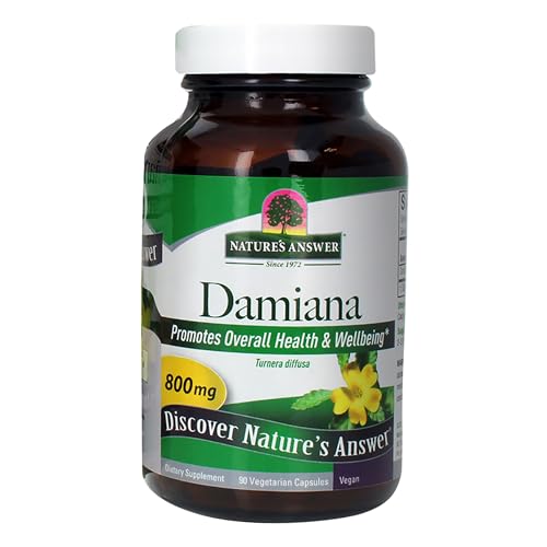 damiana cápsulas vegetarianas para bienestar