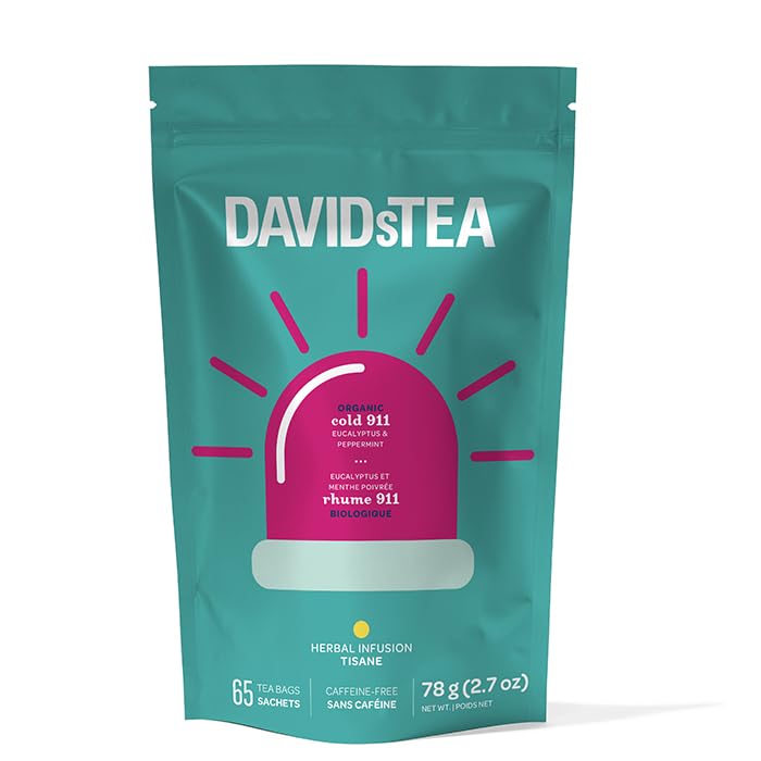 DAVIDsTEA Té de hierbas Cold 911