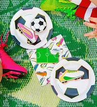 decoración de fiesta temática de fútbol