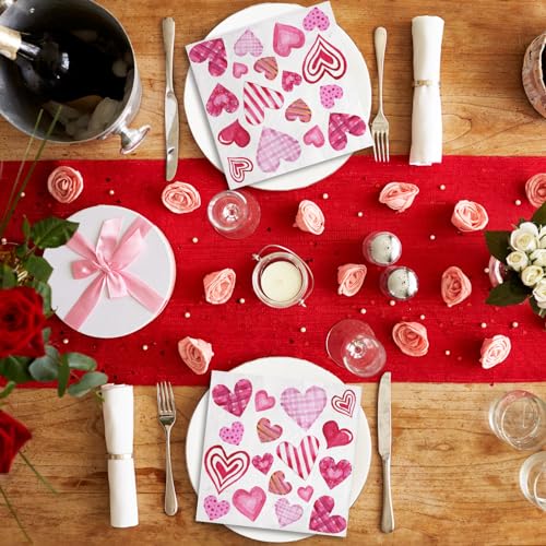 decoración de mesa con servilletas de papel