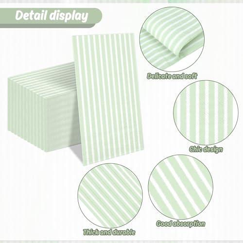 decoración de mesa con servilletas desechables