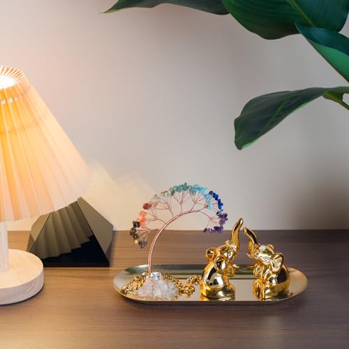 decoración zen con cristales curativos