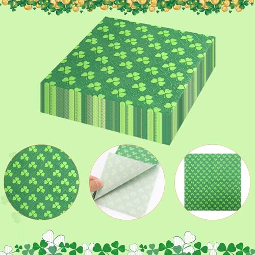 decoraciones de papel para el Día de San Patricio