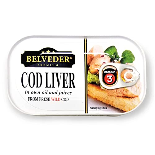 delicioso hígado de bacalao silvestre