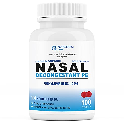Descongestionante nasal efectivo Puregen Labs