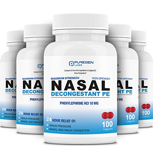Descongestionante nasal Puregen Labs efectivo