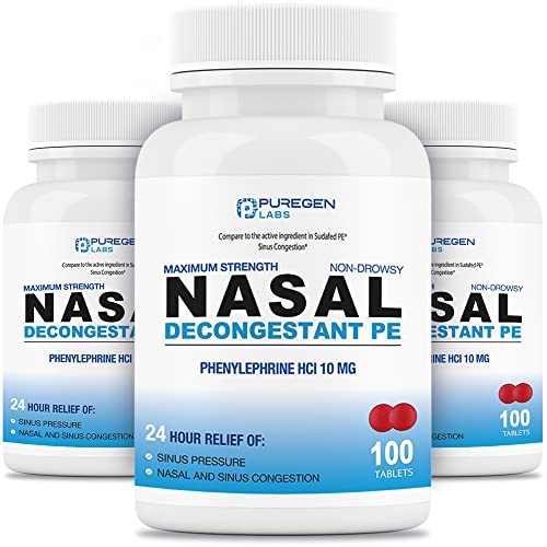 Descongestionante nasal Puregen Labs efectivo