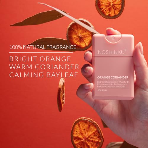 desinfectante de manos con aroma a naranja