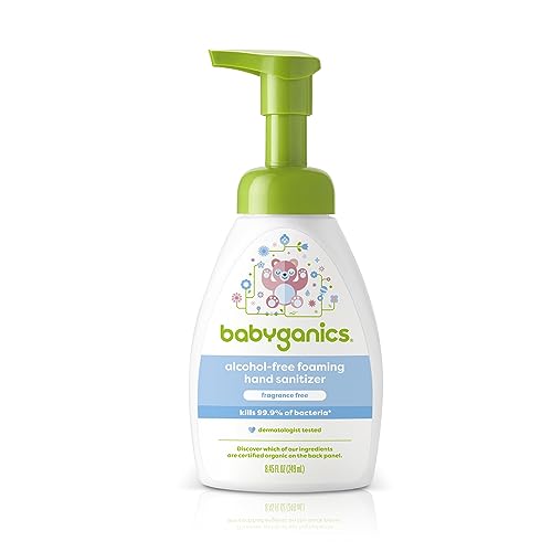 desinfectante de manos espumoso Babyganics