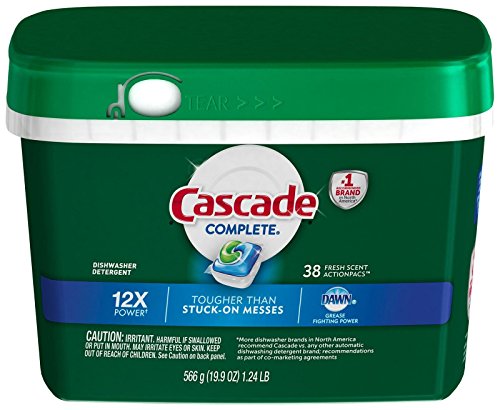 detergente lavavajillas Cascade aroma fresco