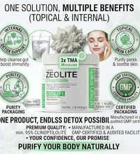 Detox natural con polvo de zeolita