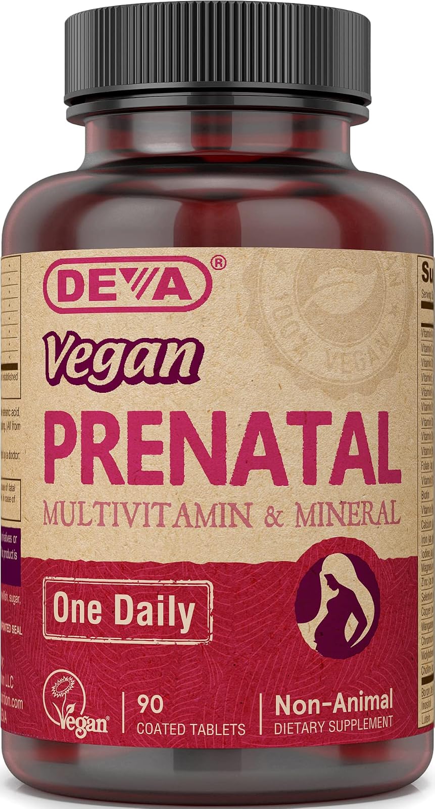 DEVA multivitamínico prenatal 90 tabletas