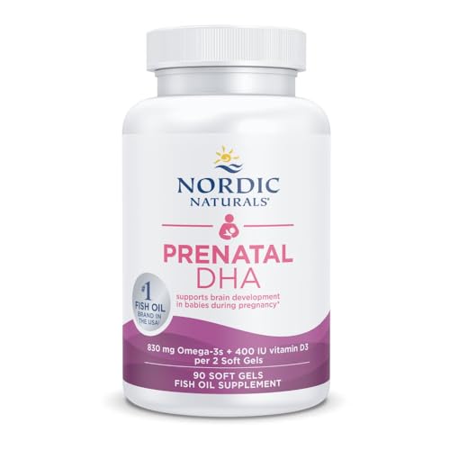 DHA prenatal sin sabor para embarazadas