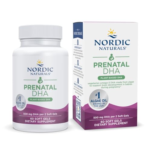 DHA prenatal vegano para embarazadas