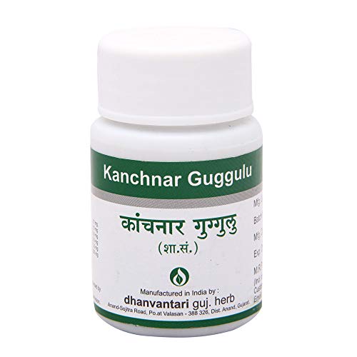 Dhanvantari Kanchnar Guggulu beneficios para la salud