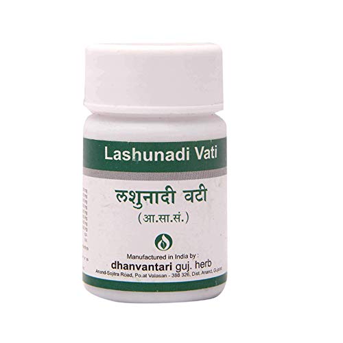 Dhanvantari Lasunadi Vati beneficios para la salud