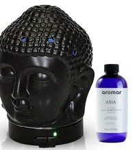 difusor cerámico aromar negro elegante