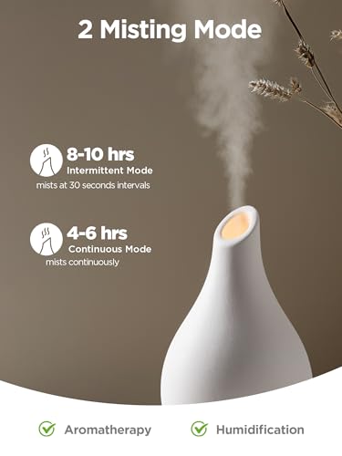 difusor cerámico de 150ml blanco