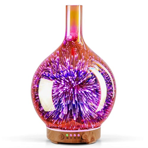 difusor de aceites esenciales oro rosa