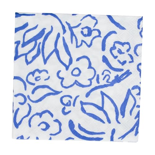 diseño artístico en servilletas de cóctel
