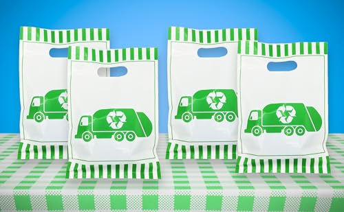 diseño colorido de camiones de basura