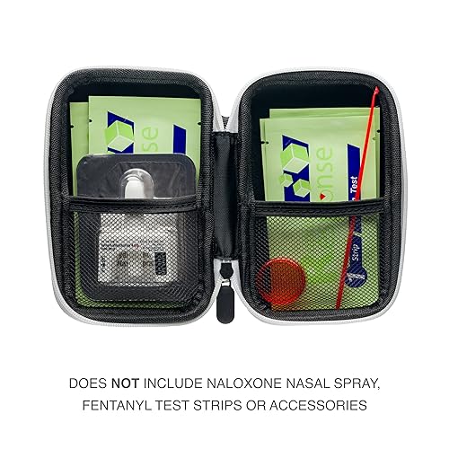 Diseño práctico para llevar naloxona a cualquier lugar
