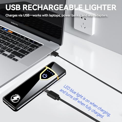 diseño sofisticado de encendedor ILLUMICHARGE